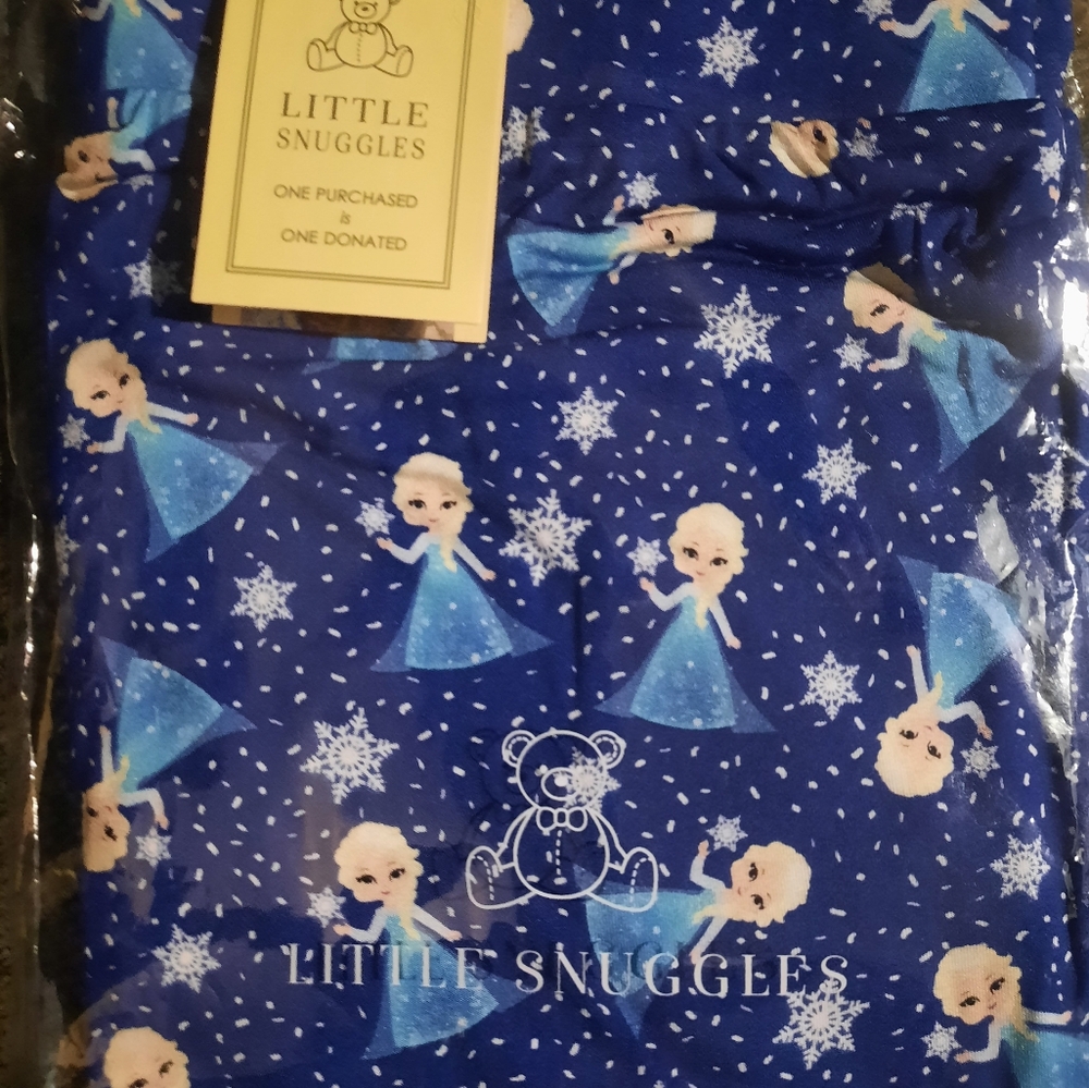 Little snuggles elsa frozen bamboo mom joggers